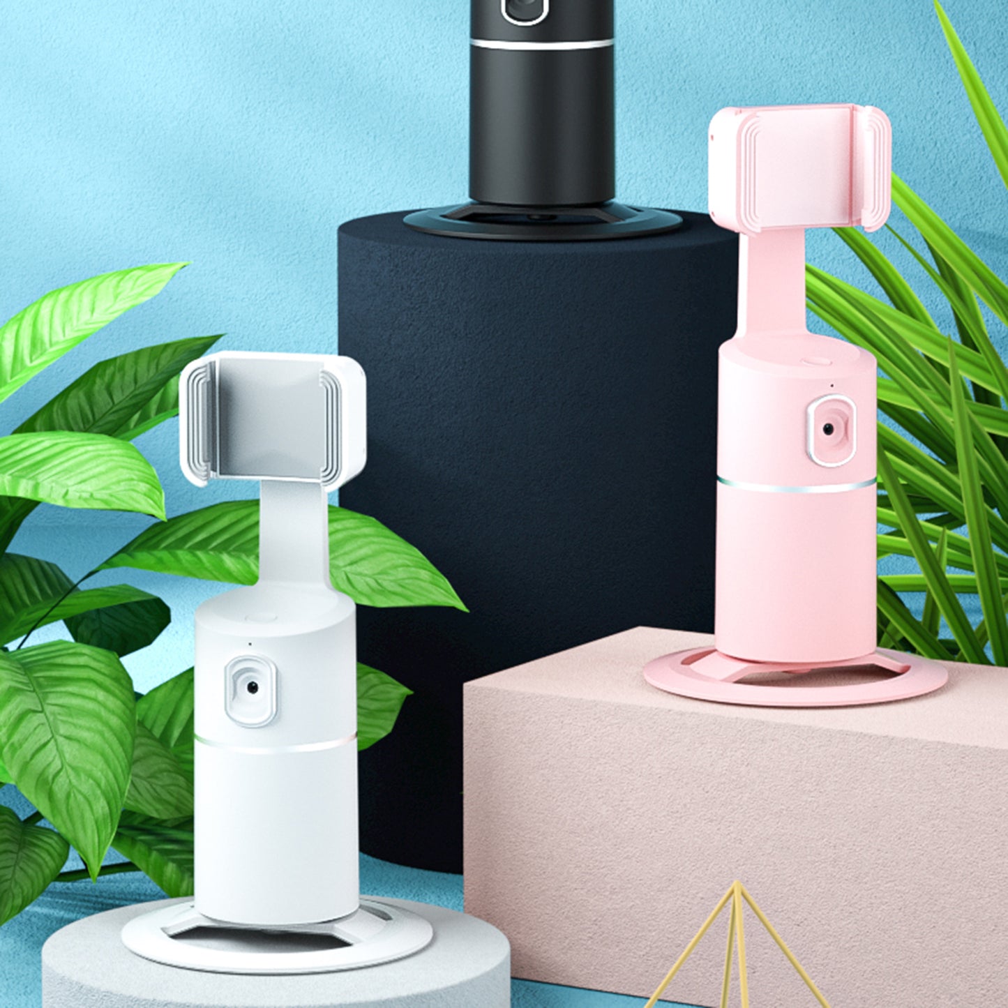 Smart Face Recognition Tracking Mobile Phone Stand