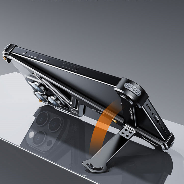 iPhone Geometric Metal Case