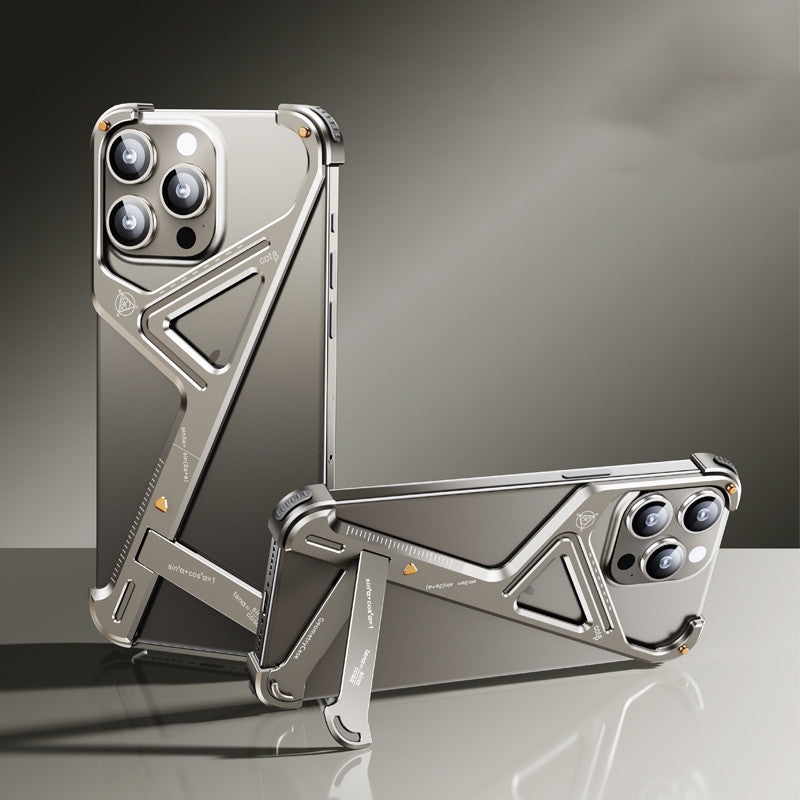 iPhone Geometric Metal Case